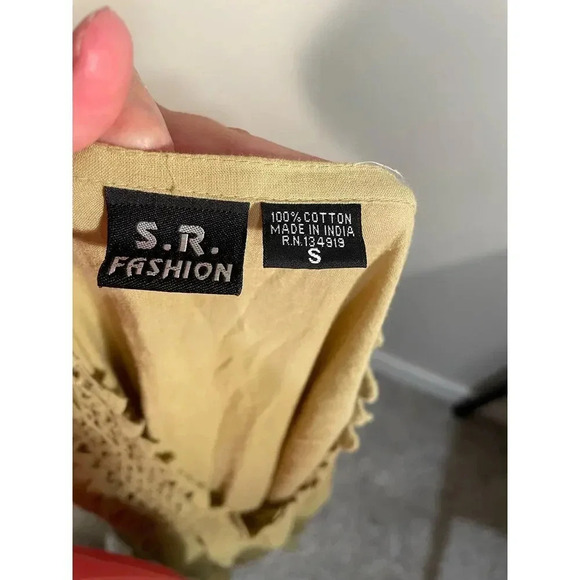 S.R. Fashion Flowy Bell Sleeve Bohemian Tunic Top‎ - Picture 10 of 11